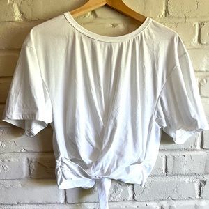 ALC Jules Wrap Crop Top NWT